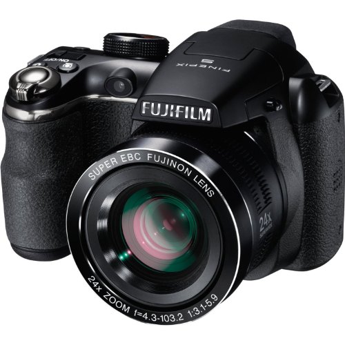 Fujifilm FinePix S4200 Bridge Camera Cámara Puente 14 MP 1/2.3" CCD 4288 x 3216 Pixeles Negro - Cámara Digital (14 MP, 4288 x 3216 Pixeles, CCD, 24x, HD, Negro)
