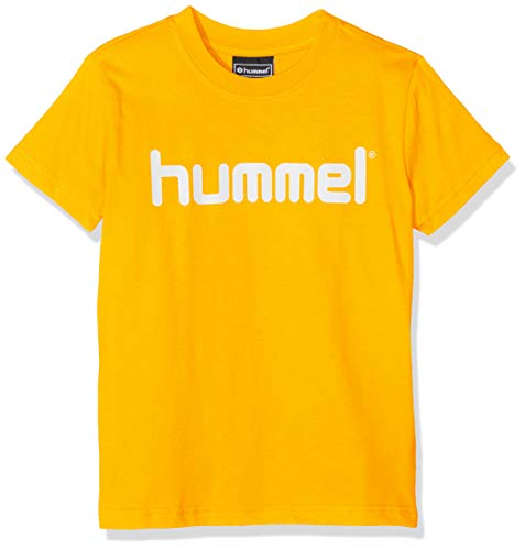 hummel Hmlgo Logo Camiseta, Unisex niños, Amarillo, 176