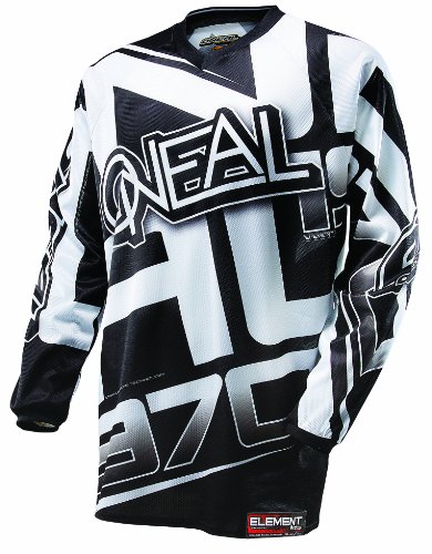 O'Neal Element Jersey Oficial 2014 RACEWEAR negro/blanco L