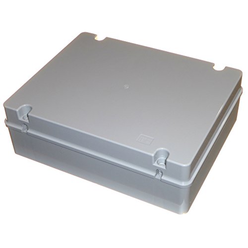380 mm x 300 mm x 120 mm grande caja de derivación IP56 Resistente a la intemperie caja impermeable con Plain lados