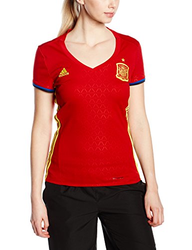 adidas 1ª Equipación Federación Española de Fútbol 2016/2017 - Camiseta Oficial Mujer, Talla 2XS