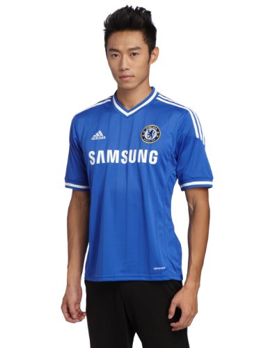 adidas kurzärmliges Chelsea FC Home Jersey - Camiseta de equipación de fútbol para Hombre, Color Azul, Talla XL