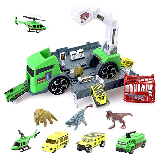 BeebeeRun Truck Tool Toy 36 Piezas Kids Tool Car Toy Set con Take Apart Car para niños pequeños, Kit Educativo de Juguetes para Camiones Set Juego de rol Regalo para niños Niñas Niños