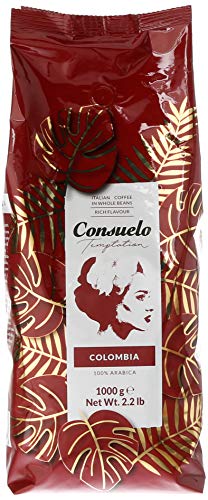Café de Colombia en grano Consuelo, 2 paquetes de 1 kg