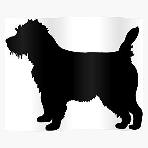 Dog Pet Terrier Dogs Cairn Pets El mejor y más nuevo póster para la sala de decoración del hogar de arte de pared