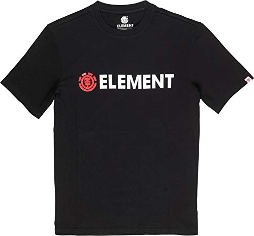 Element Blazin SS Tees, Hombre, Flint Black, M