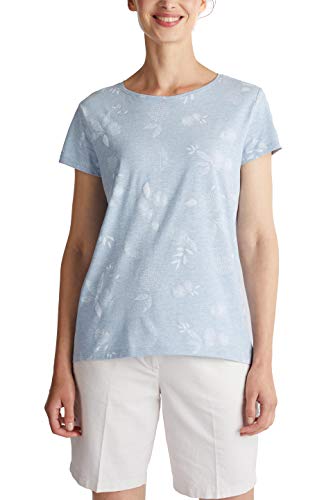 Esprit 040ee1k397 Camiseta, 440 / Azul Claro, XL para Mujer