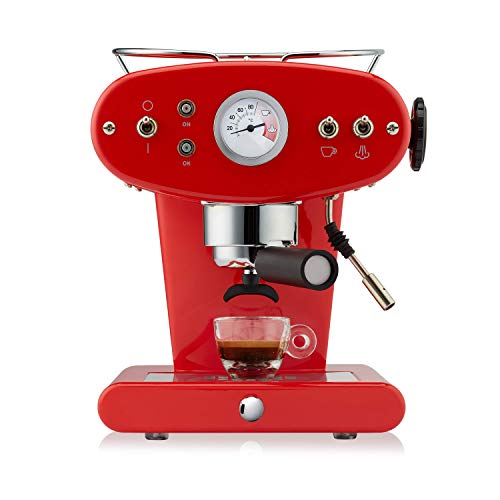 Francis Francis para Illy X1 Ground Coffee Machine, Rojo