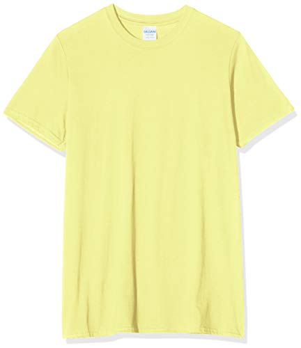Gildan Softstyle Camiseta, Naranja (Seda de Coral), S para Hombre