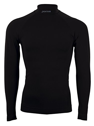 Joma Brama Classic, Camiseta térmica Unisex, Negro, S/M