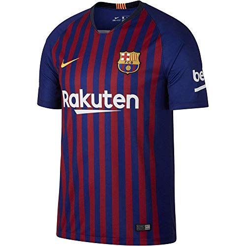 Nike Fútbol Club Barcelona Camiseta, Hombre, Azul/Rojo, XL