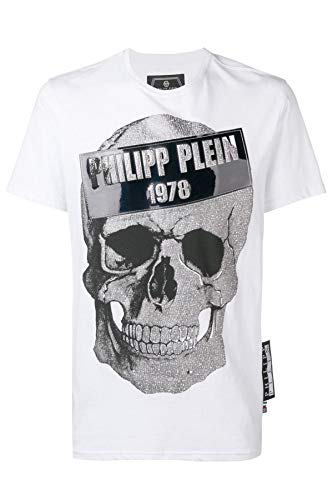 Philipp Plein Mtk3075 - Camiseta de manga corta Blanco XXL