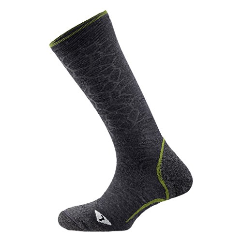 SALEWA Ski Touring Wool SK Calcetines, Hombre, Gris (Antracite / 5960), 38-40