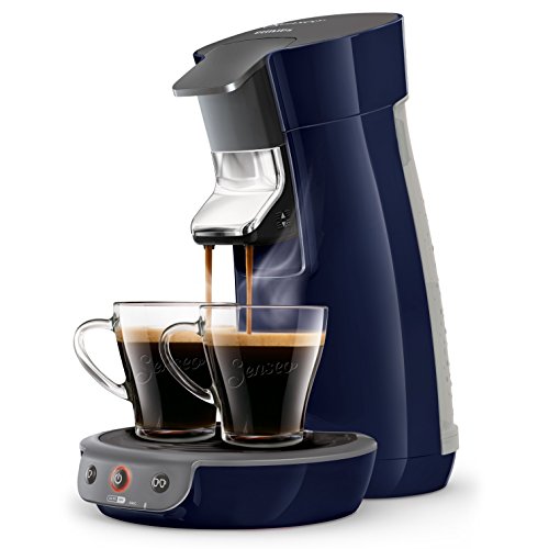 Senseo Viva Café HD6561/71 - Cafetera (Independiente, Máquina de café en cápsulas, 0,9 L, Dosis de café, 1450 W, Azul)