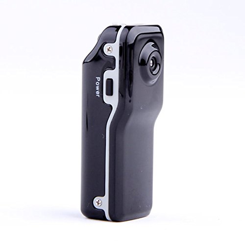 YATEK Mini Camara espía DV MD80 diminuta. Cuerpo en Metal, 640x480 a 30 FPS