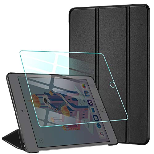 AROYI Funda iPad Mini 4 + Protector Pantalla, Carcasa Silicona Smart Cover con Soporte Función Auto-Sueño/Estela para iPad Mini 4