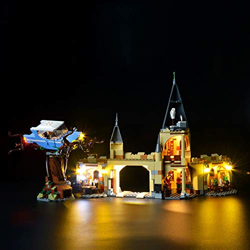 BRIKSMAX Kit de Iluminación Led para Harry Potter - Sauce Boxeador de Hogwarts-Compatible con Ladrillos de Construcción Lego Modelo 75953-Juego de Legos no Incluido
