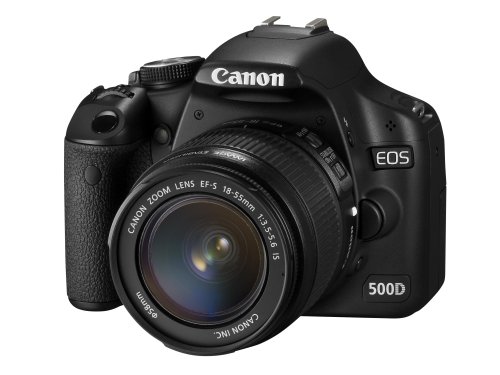 Canon EOS 500D - Cámara Réflex Digital 15.1 MP (Objetivo EF-S 18-55)