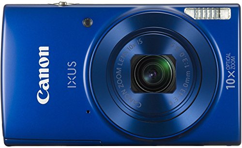 Canon IXUS 190 - Cámara compacta de 20 MP (Pantalla de 2.7", 20x ZoomPlus, Modo Smart Auto, Date Button, Easy Auto, Creative Filter, Canon Camera Connect, WiFi) Azul