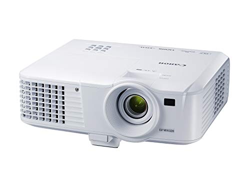 Canon LV-X320 - Proyector portátil (XGA 1.024 x 768 píxeles, 3.200 lúmenes, 10.000:1, DLP, Altavoz de 10 W) Blanco