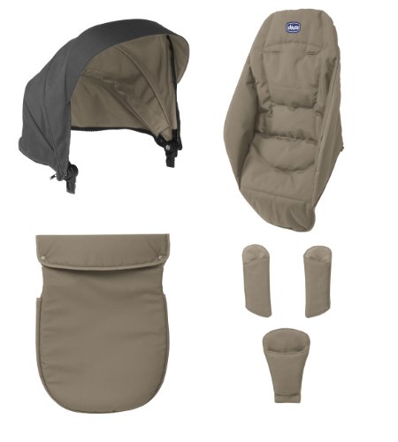 Chicco Urban Color Pack - Kit de accesorios para silla de paseo, color beige
