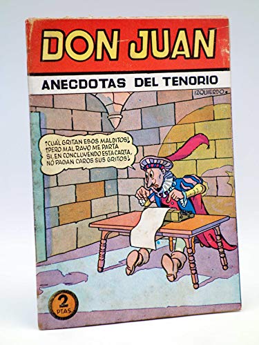 COLECCIÓN CASCABEL. Don Juan, Don Juan. Valenciana, Circa 1955