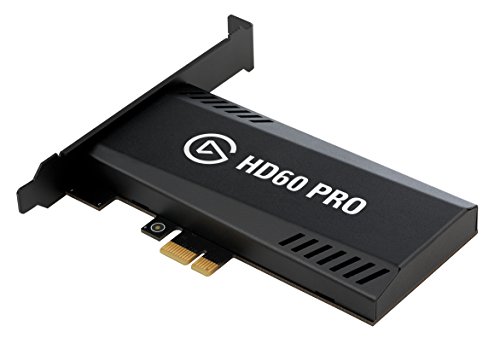 Elgato Game Capture HD60 Pro - Capturadora con Tecnología de Baja Latencia,Haz streaming y graba a 1080P 60FPS Captura, PCI x1 (Interno), Codificación H.264, PCIe