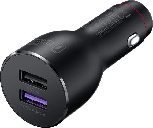 Huawei 55030349 - Cargador de Coche Dual USB, Super Charge Segunda Generacion