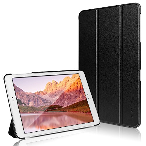 JETech Funda para Samsung Galaxy Tab S2 8,0", Carcasa con Soporte Función, Auto-Sueño / Estela, Negro
