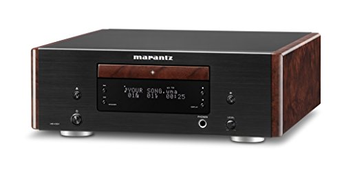 Marantz HD-CD1 HiFi CD Player Negro - Unidad de CD (24-bit/192kHz, 110 dB, 0,002%, 100 dB, MP3,WMA, 2 - 20000 Hz)