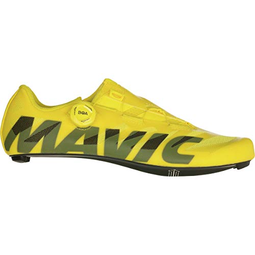 Mavic - Zapatillas de ciclismo de carretera Cosmic SL Ultimate Amarillo Size: 43 1/3 EU