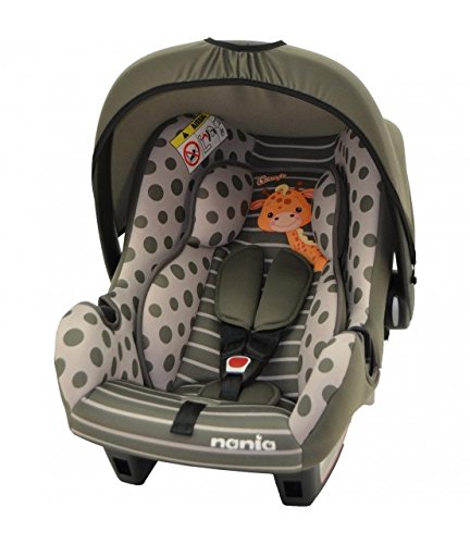 Mycarsit - Silla para bebé de coche, grupo 0+ (de 0 a 13 kg), diseño de jirafa