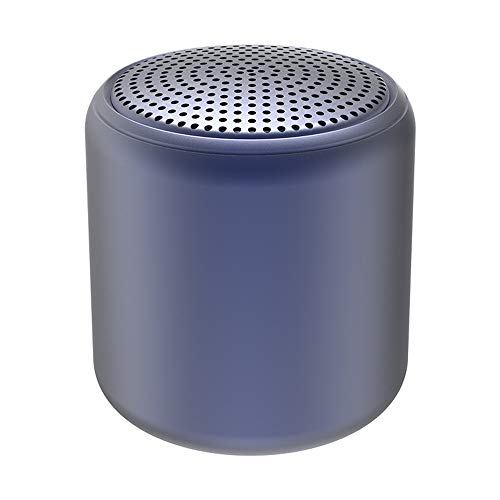 Nakelu Mini Altavoz Bluetooth Creativo Macaron de Audio portátil Ronda pequeño cañón de Acero (Color : P)