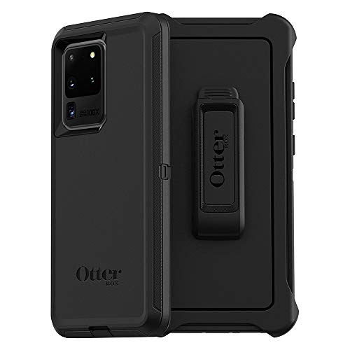 OtterBox Defender Funda Anti Caídas Robusta para Samsung Galaxy S20 Ultra Negra