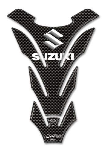 Protector de Depósito Adhesivos Resina 3D Carbono Protector de Depósito para Suzuki Moto