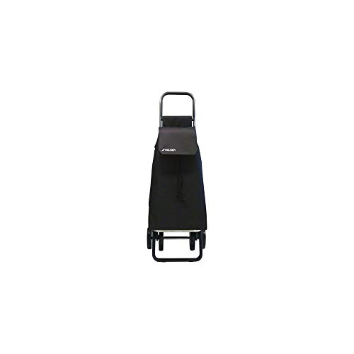 Rolser SAQ022-Saquet LN Dos+2, Carro de la Compra Color Negro, 39 x 31 x 105 cm