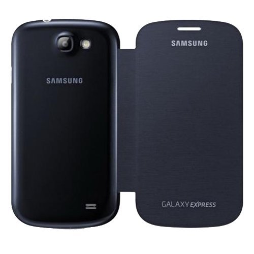 Samsung Flip - Funda para móvil Galaxy Express (Permite Hablar con la Tapa Cerrada, sustituye a la Tapa Trasera), Color Azul