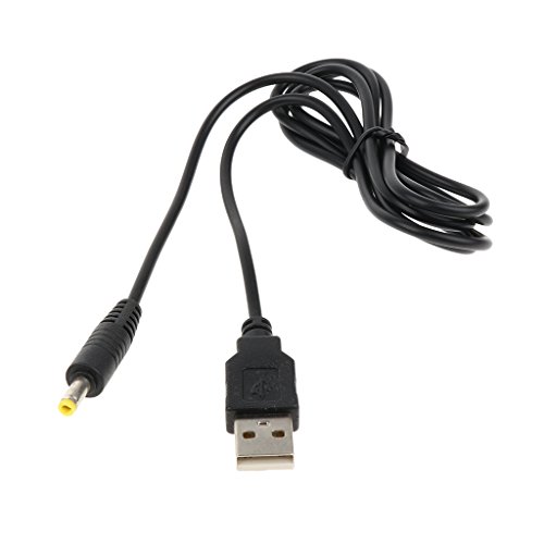 Sharplace Cable de Alimentación USB para Consola PSP 1000 2000 Recarga en Coche/Hogar/Oficina - 1.8 Metros