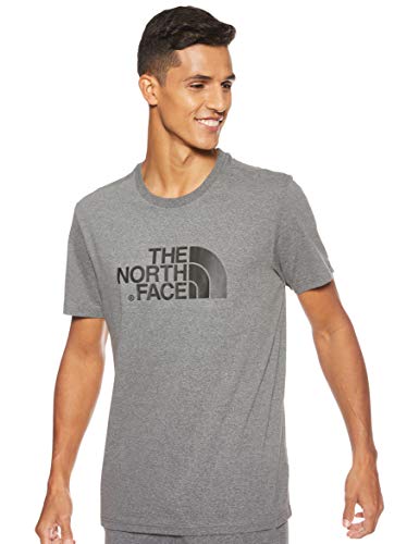 The North Face T92TX3 Camiseta Easy, Hombre, Multicolor (Tnfmdgyhtr (Std)), M