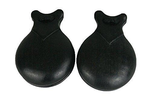 Triana 7K62 - Castañuelas granadillo Nº6, color negro