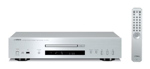 Yamaha CD-S700 - Reproductor de CD/MP3 (USB, 110 dB), plateado