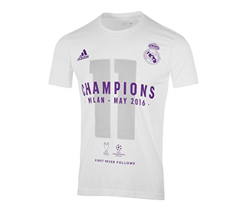 adidas - Real Madrid UCL Winner Junior, Color White, Talla 13-14 Years