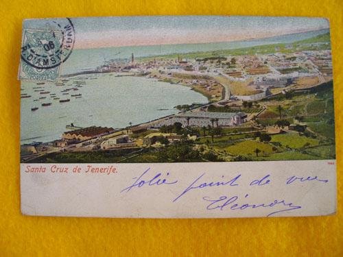 Antigua Postal - Old Postcard : SANTA CRUZ DE TENERIFE