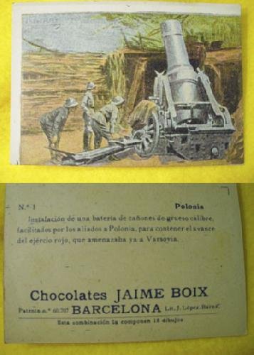 Antiguo Cromo - Old Card : POLONIA Nº1