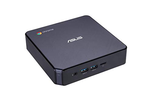 ASUS Chromebox 3 CHROMEBOX3-N007U - Mini PC (Intel Celeron 3865U, 4GB RAM, 32GB SSD, Chrome OS), Negro