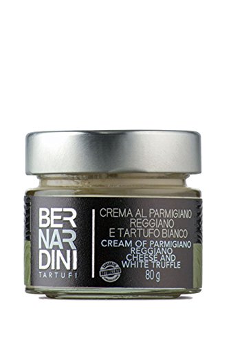 Bernardini Tartufi Parmigiano Reggiano Crema de Queso y Trufa Blanca - 80 gr