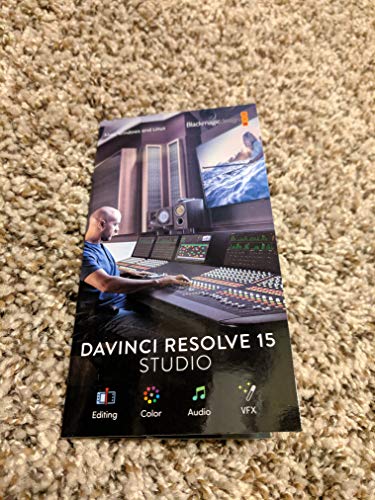 Blackmagic DaVinci Resolve 14 Studio License Key Item