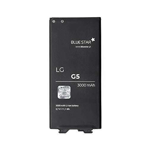 Blue Star Premium - Batería de Li-Ion litio 3000 mAh de Capacidad Carga Rapida 2.0 Compatible con el LG G5 / LG G4