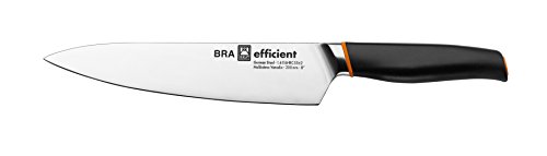 Bra Efficient Cuchillo Cocinero, Acero Inoxidable, Gris, 3x5x32 cm