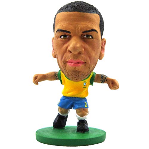 Brasil - Figura SoccerStarz de Dani Alves (5cm) (Multicolor)